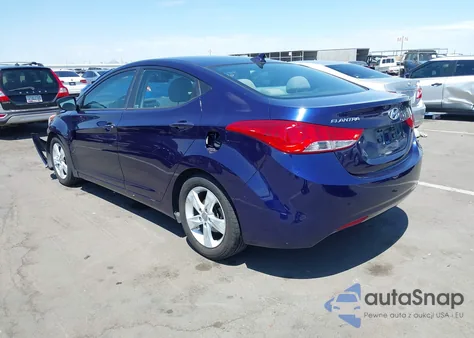 2013 Hyundai Elantra Gls from USA, damaged, VIN 5NPDH4AE1DH444203